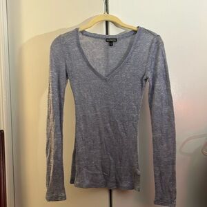 🐾4 for $40 Express lightweight sweater with some shimmer in it blue